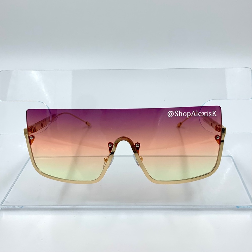 Shield Sunglasses - Sunset